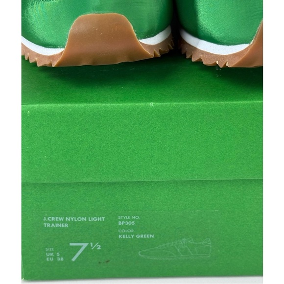 J.Crew NWB Women’s lightweight trainers Kelly Green, size 7.5 - Picture 13 of 16
